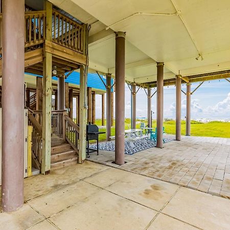 8-Mile Beachfront Villa Galveston Kültér fotó