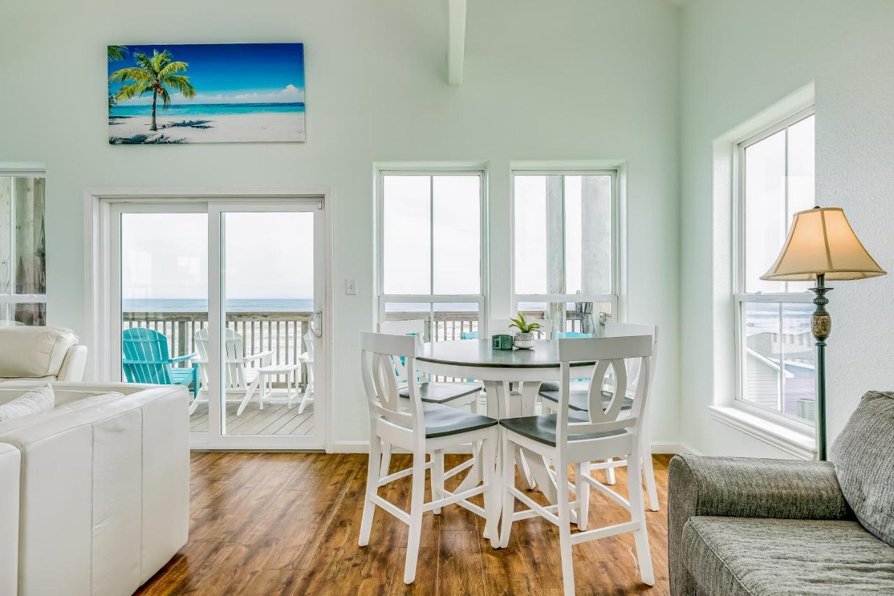 8-Mile Beachfront Villa Galveston Kültér fotó