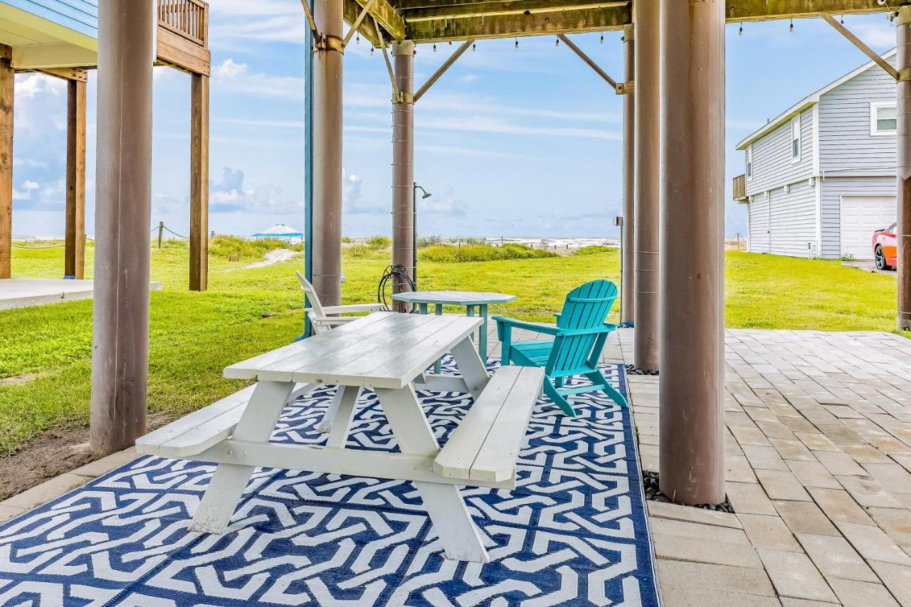 8-Mile Beachfront Villa Galveston Kültér fotó