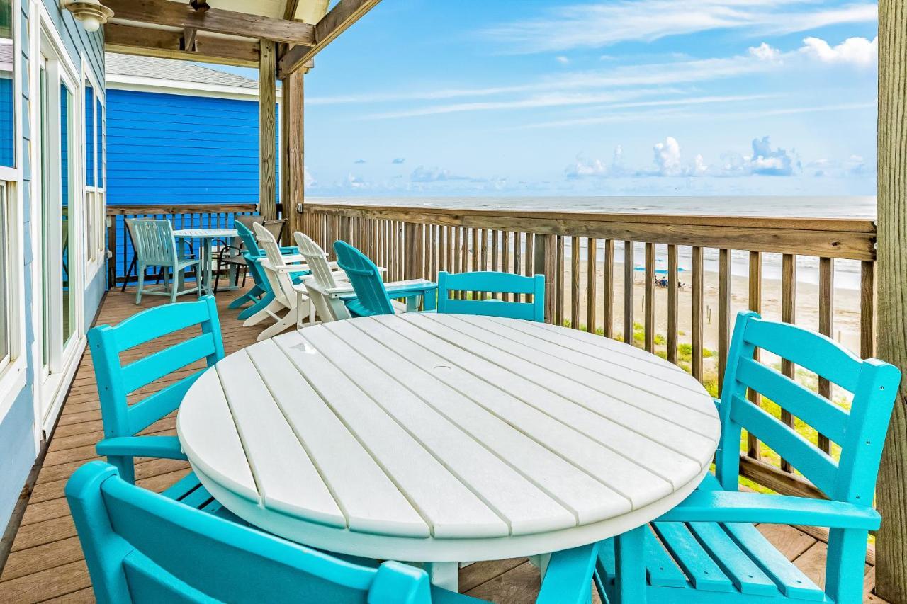 8-Mile Beachfront Villa Galveston Kültér fotó