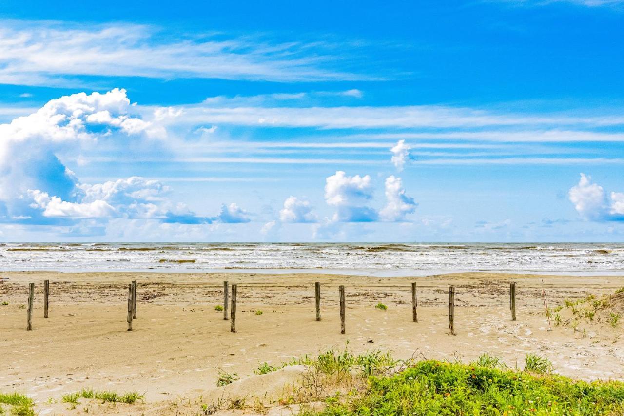 8-Mile Beachfront Villa Galveston Kültér fotó