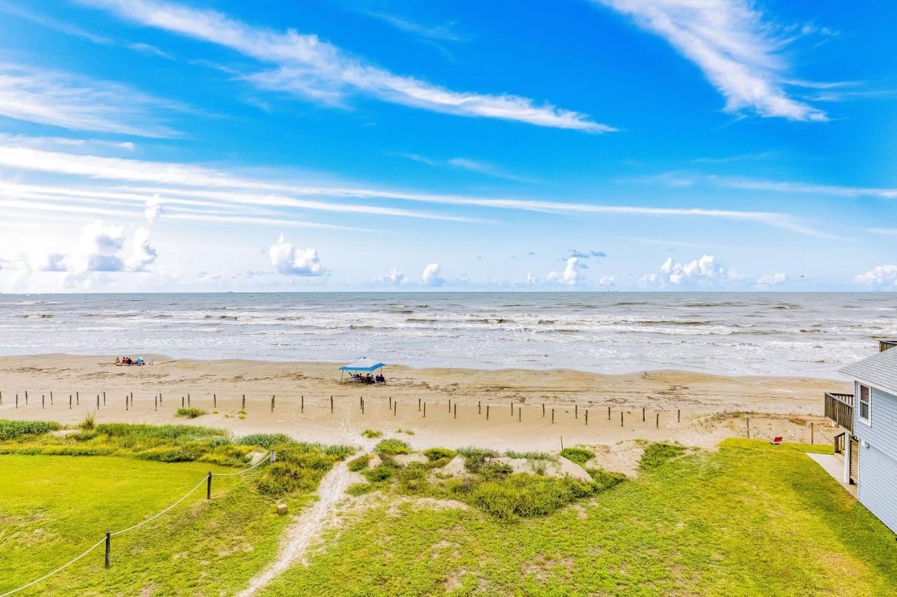 8-Mile Beachfront Villa Galveston Kültér fotó