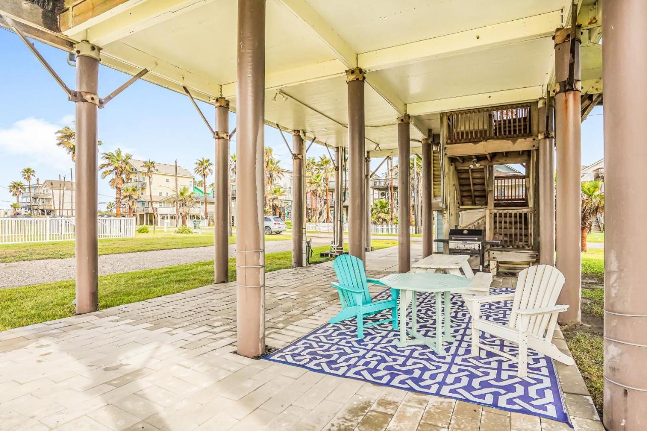 8-Mile Beachfront Villa Galveston Kültér fotó