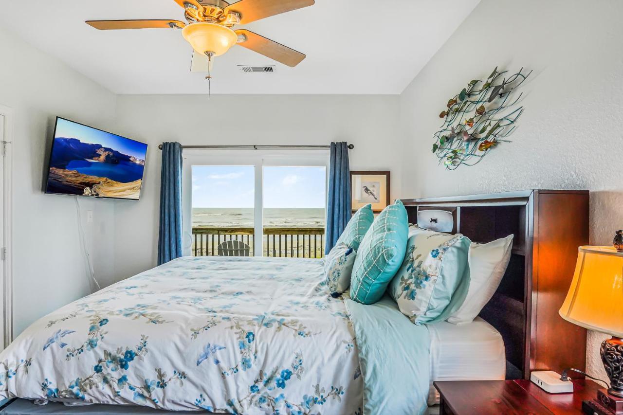 8-Mile Beachfront Villa Galveston Kültér fotó