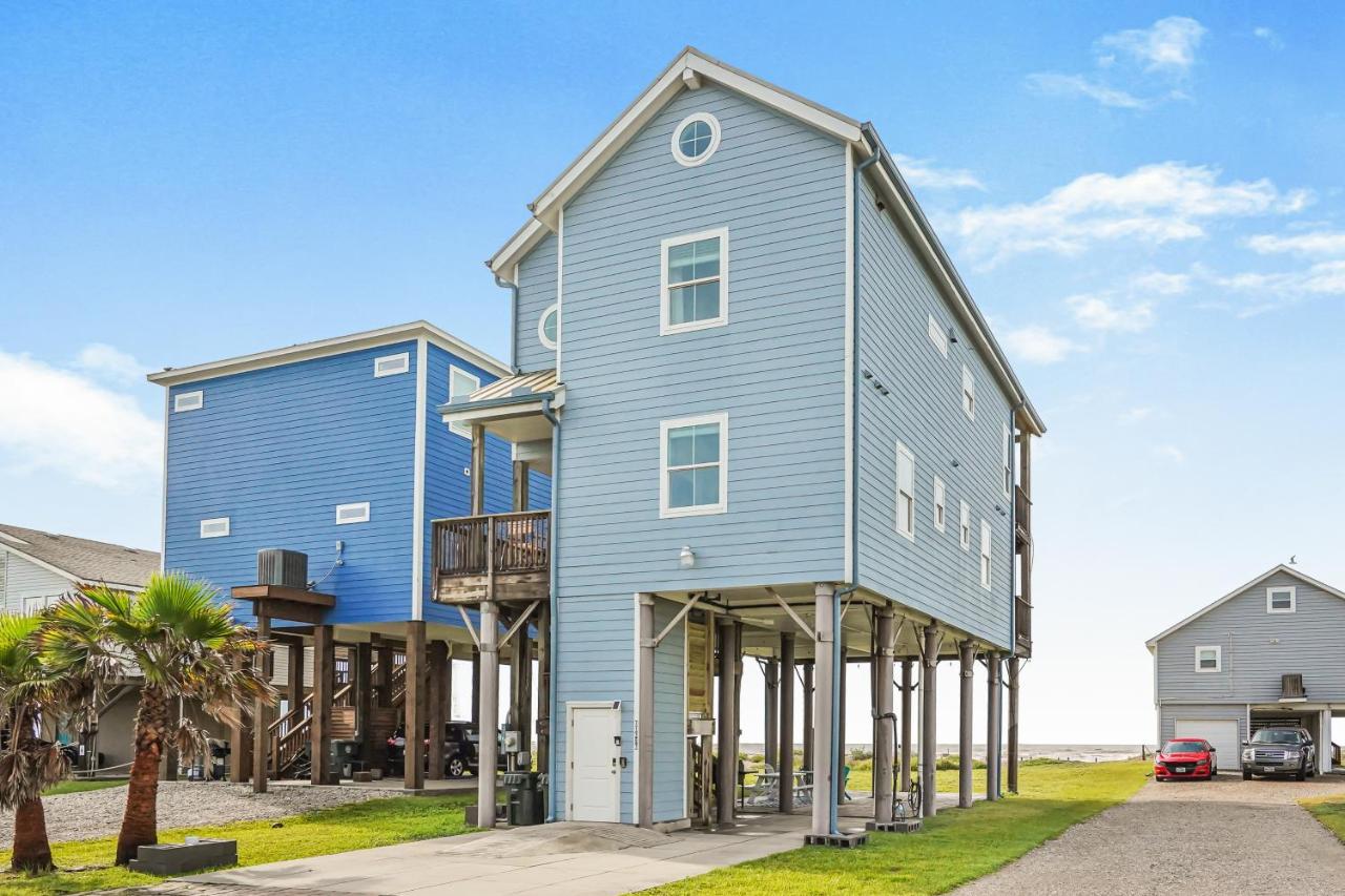 8-Mile Beachfront Villa Galveston Kültér fotó