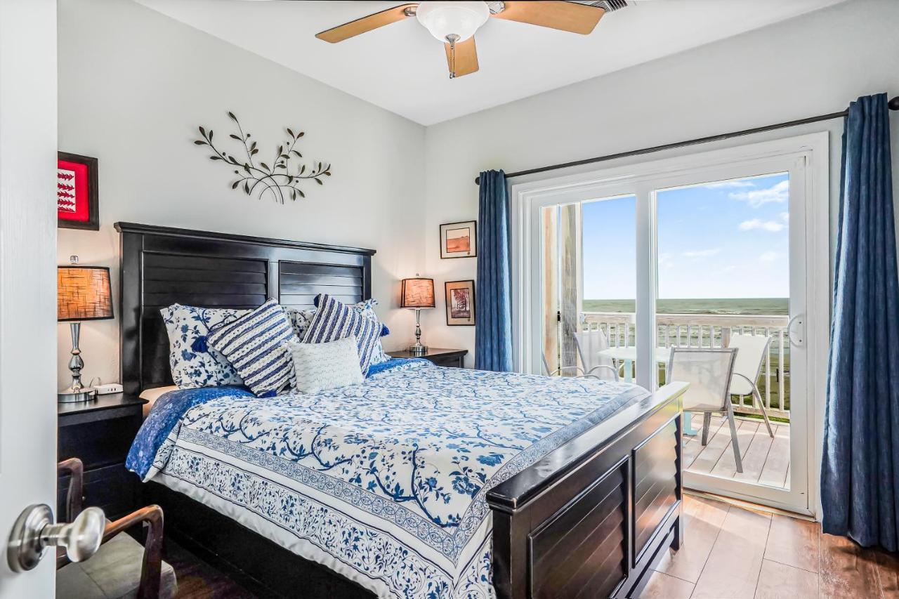 8-Mile Beachfront Villa Galveston Kültér fotó